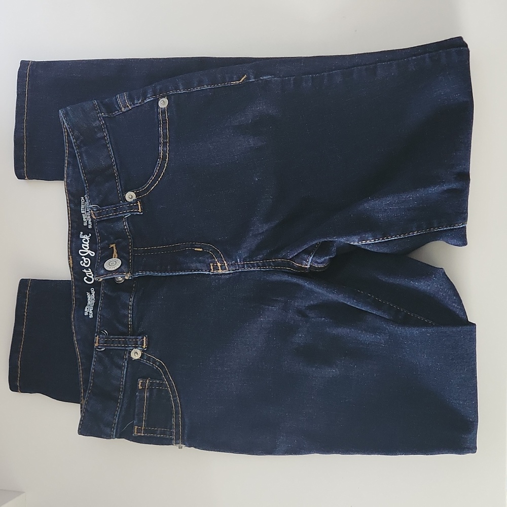💥 3/$15 - Girls' Cat & Jack Jeans size 12